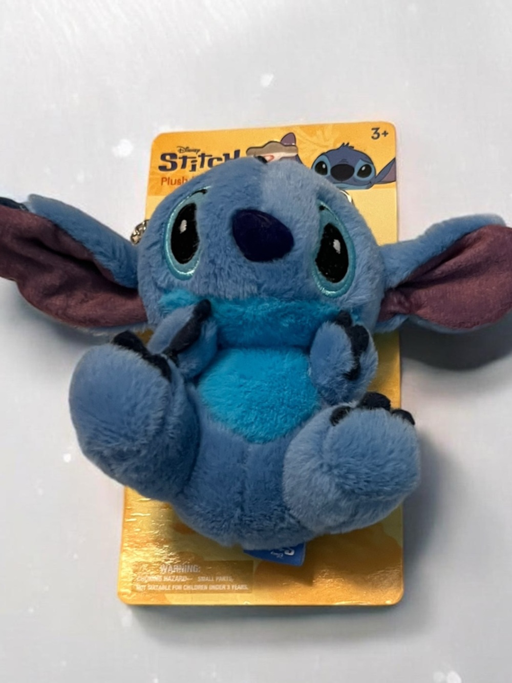 Disney Stitch Plush Bag Clip - Picture 2 of 3